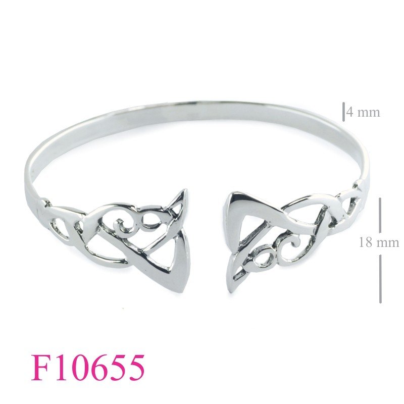 Bangle, Celtic flat wire.