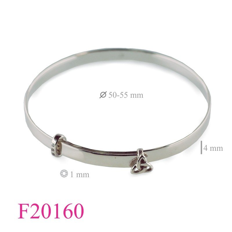 Bangle, 4x50mm adjustable band and Trinity.