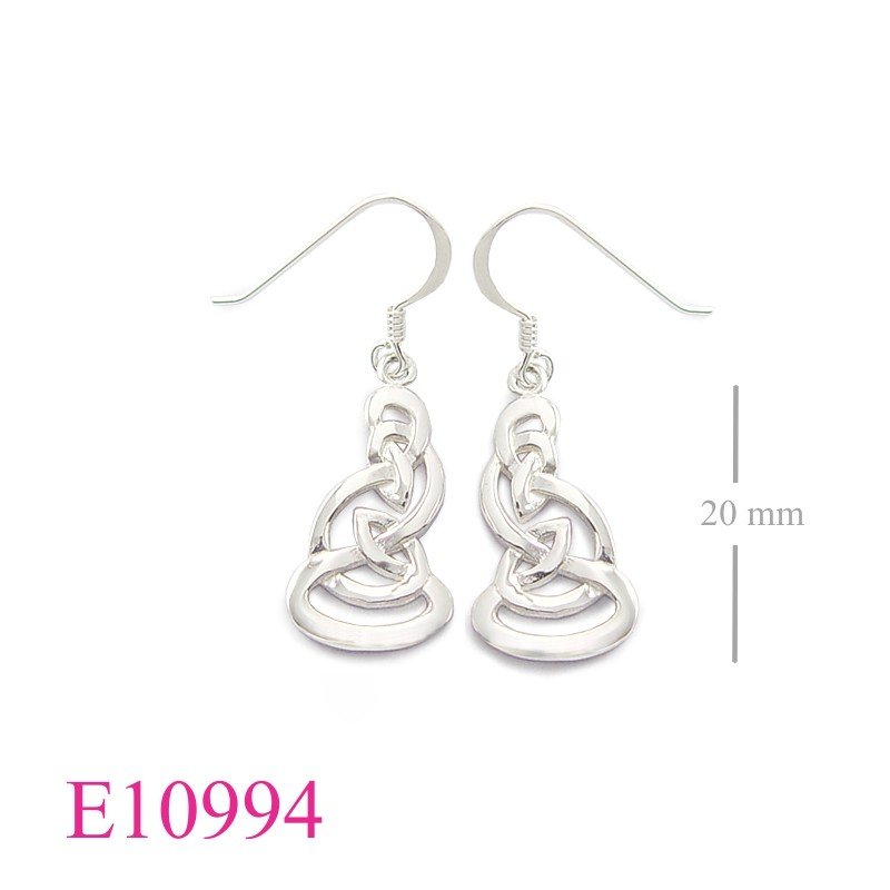 Earrings, Celtic.