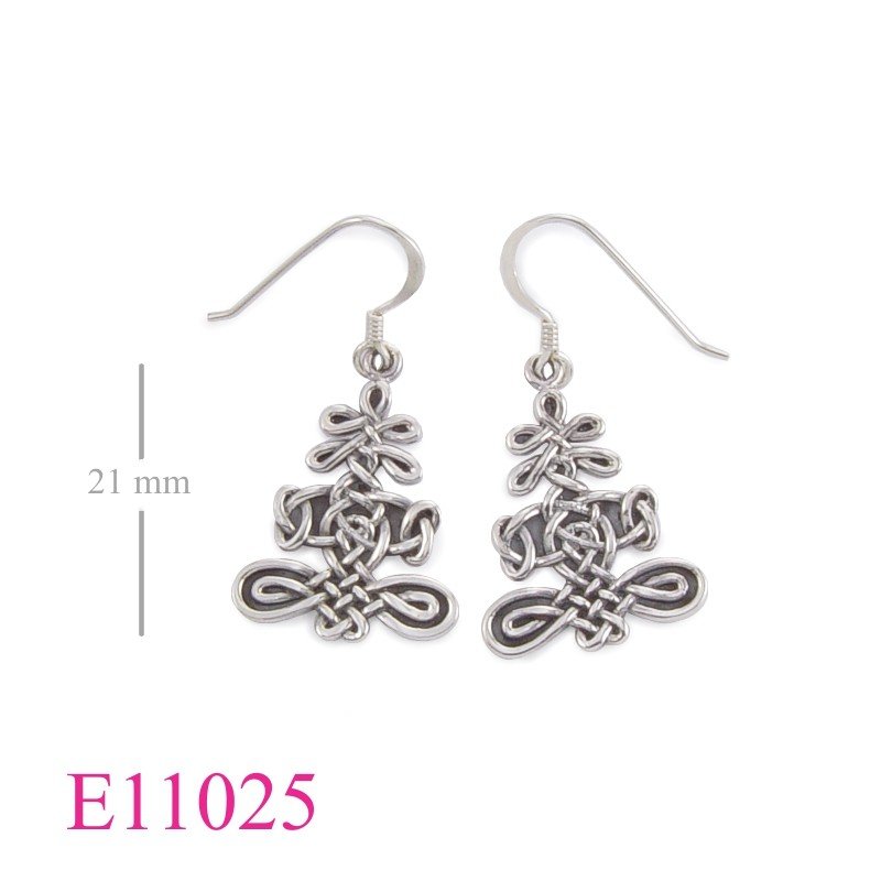 Earrings, Da vinci Celtic.