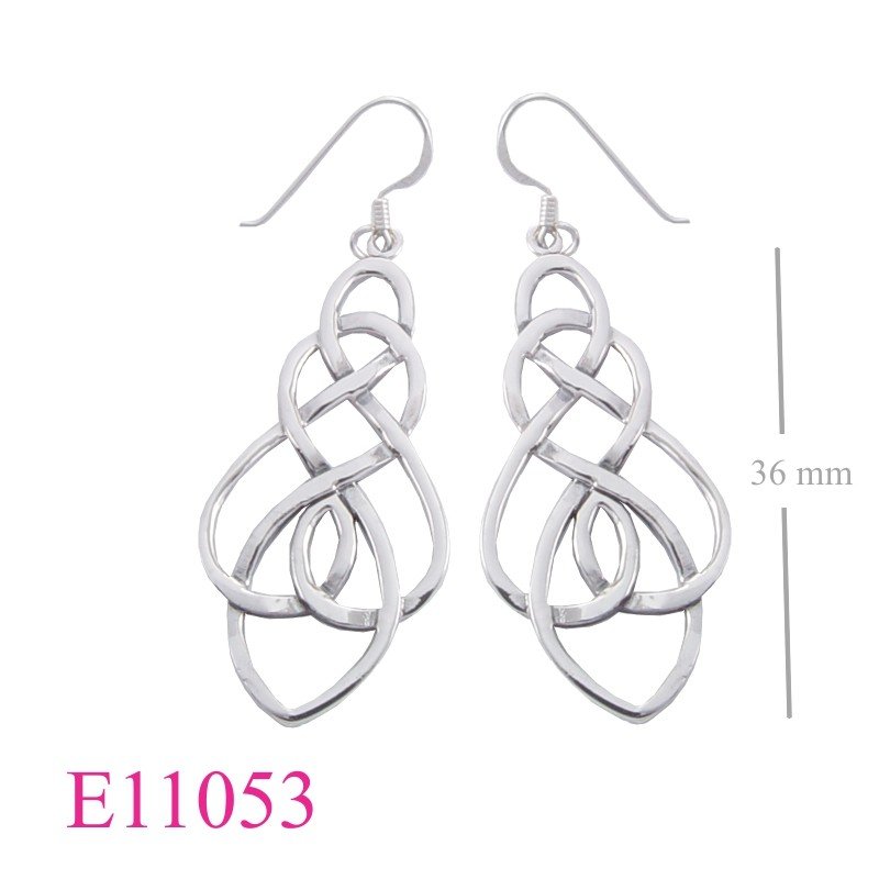 Earrings, Celtic.