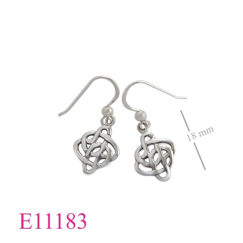 Earrings, Celtic.