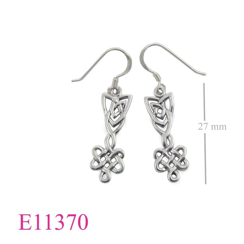 Earrings, Celtic.