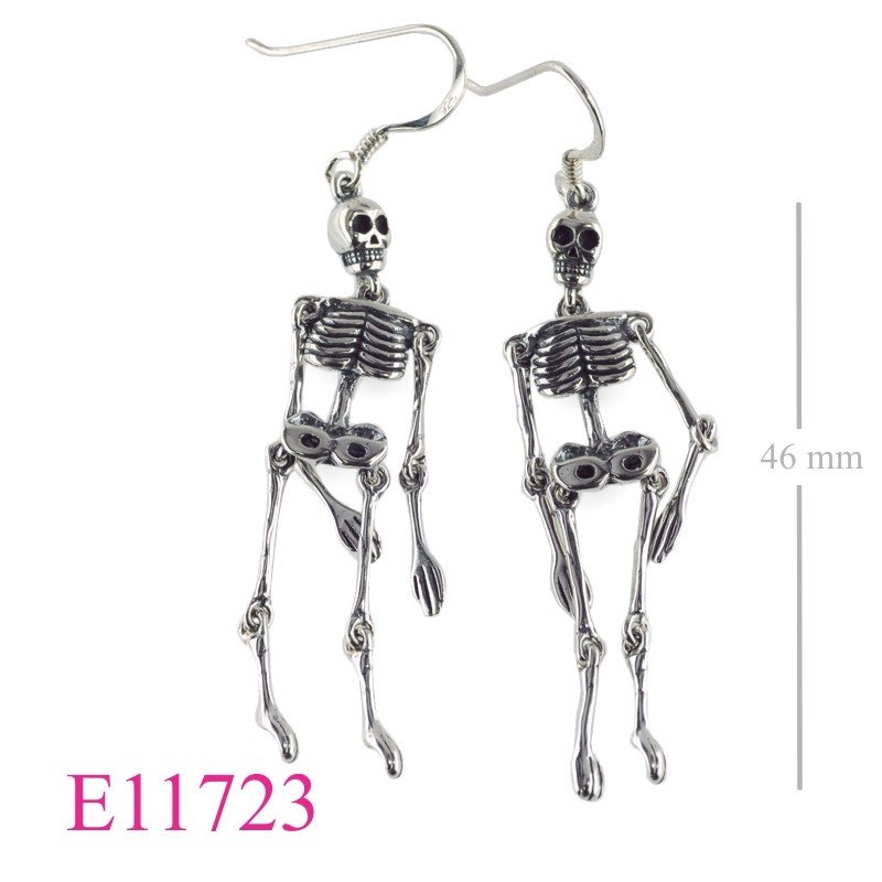 Skeleton Earrings.