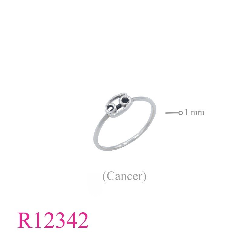 <p>Ring, Cancer Zodiac.</p>