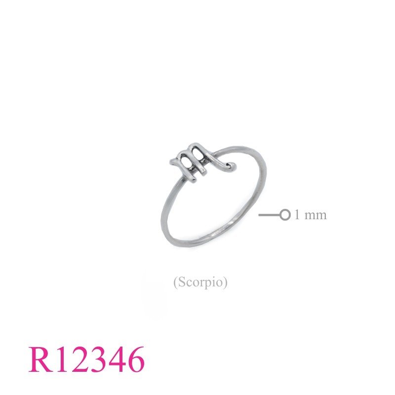 <p>Ring, Scorpio Zodiac.</p>