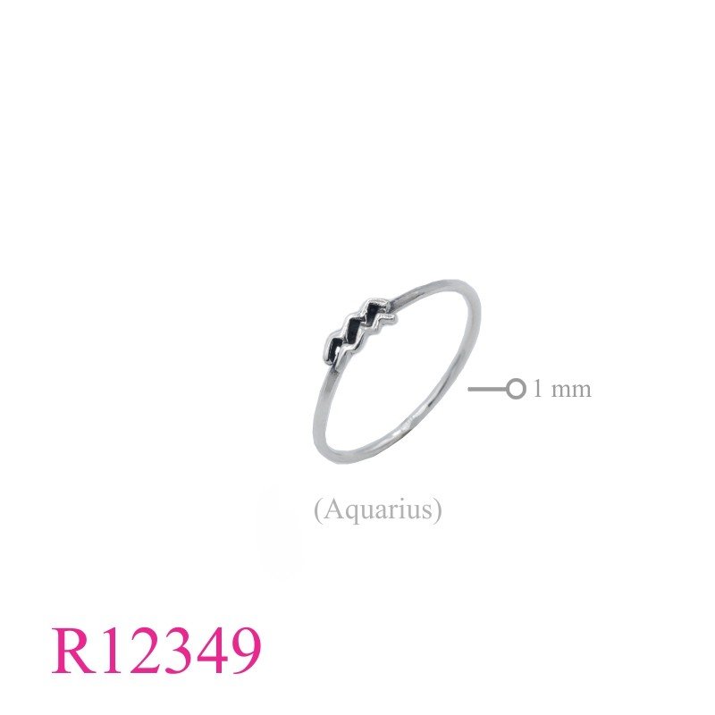 <p>Ring, Aquarius Zodiac.</p>