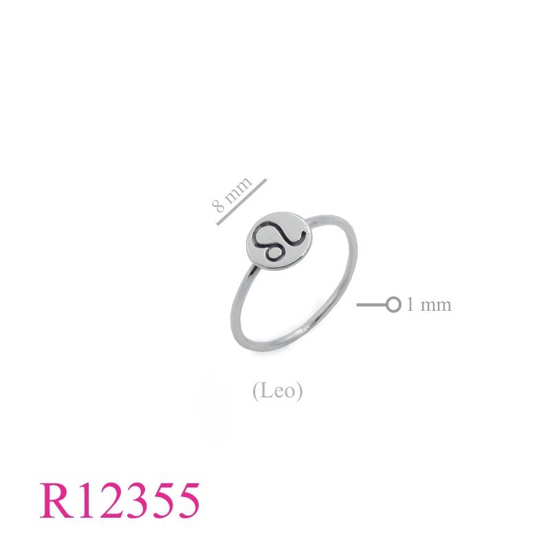 <p>Ring, round  Leo Zodiac.</p>