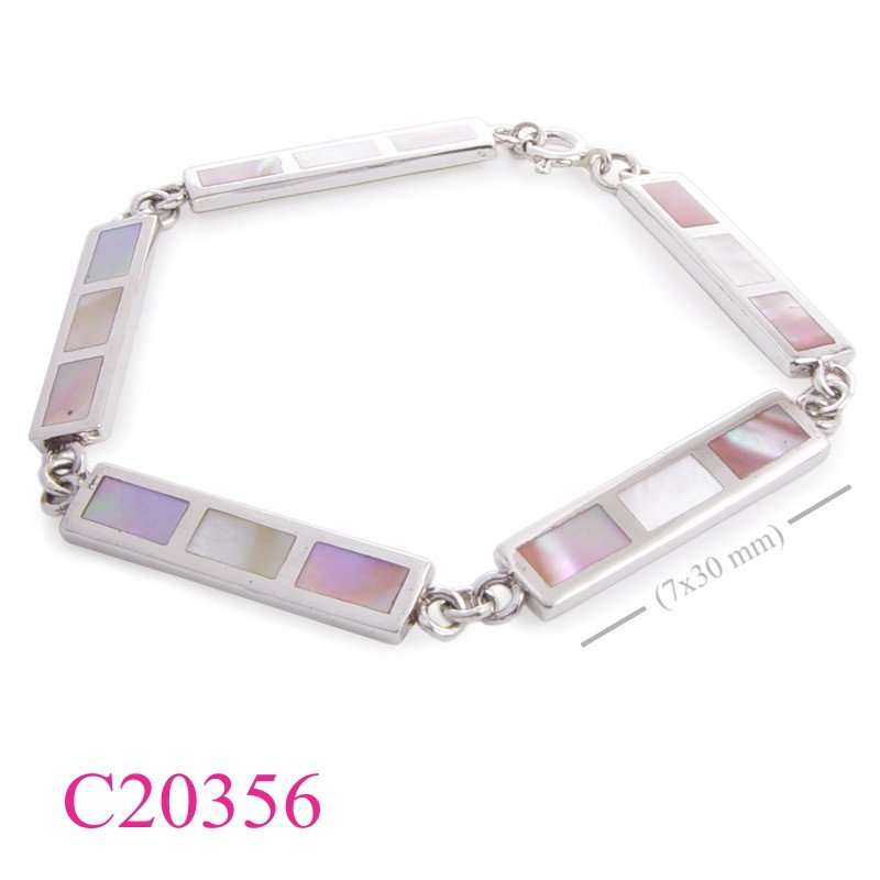 Stone Bracelet, 5 rectangles.