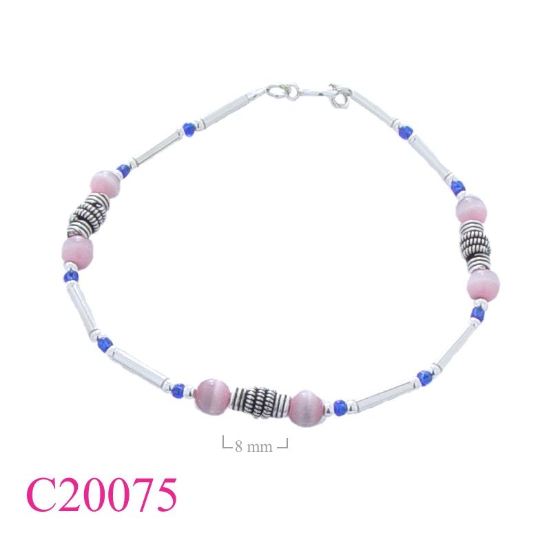 Stone Bracelet, stones ball in bali style.
