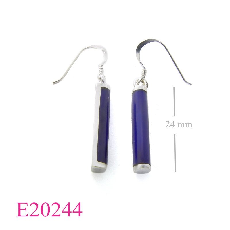 Stone Earrings, stone column.