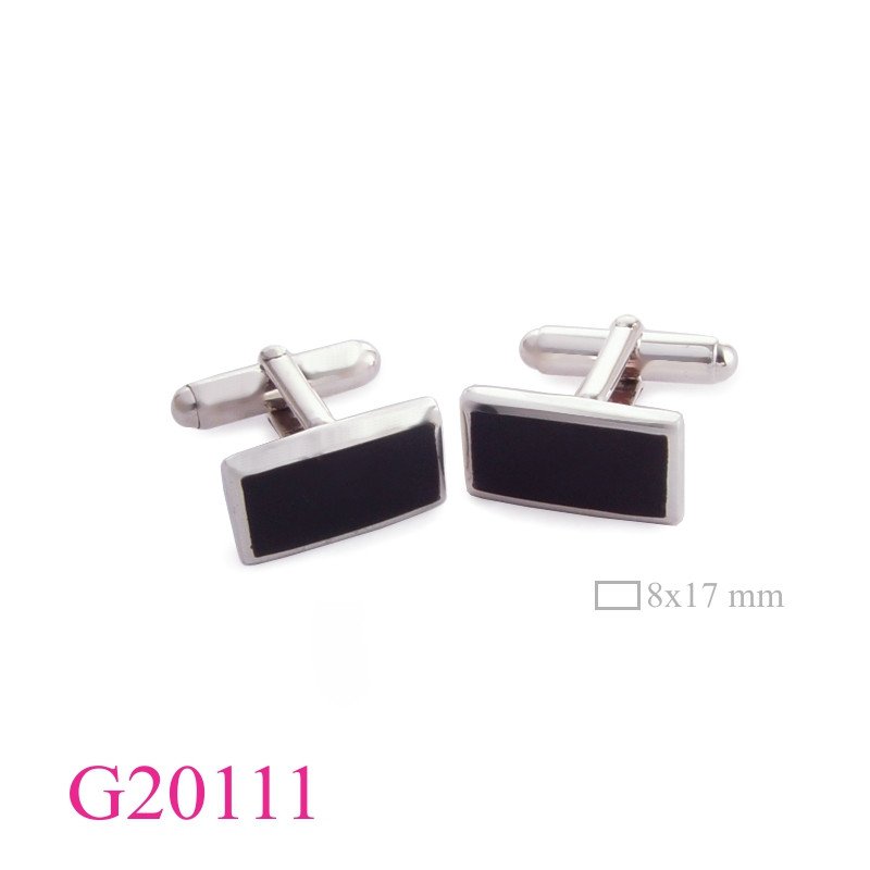 Gift Jewelry, rectangle stone cufflinks.