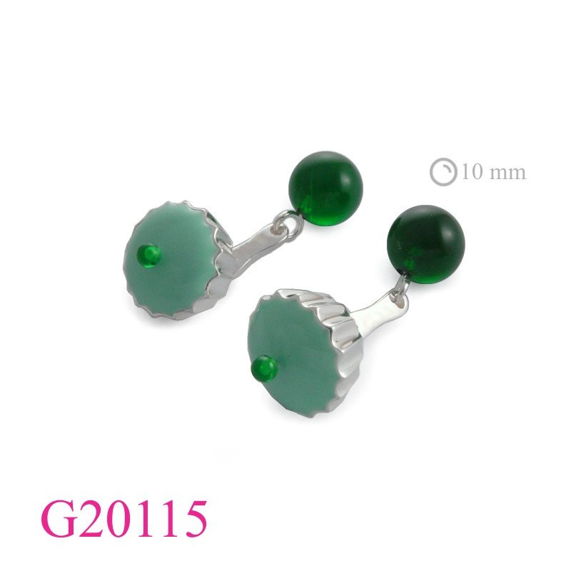 Gift Jewelry, cup cake design cufflinks.