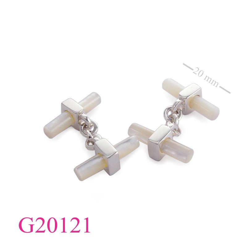 Gift Jewelry, cylinder stone design cufflinks.