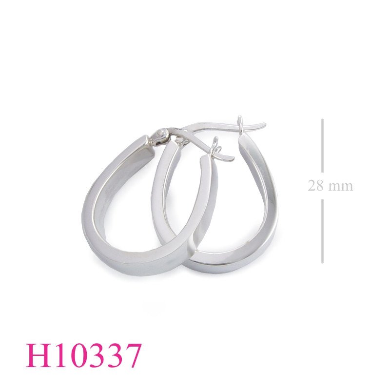 Earrings, U shape.