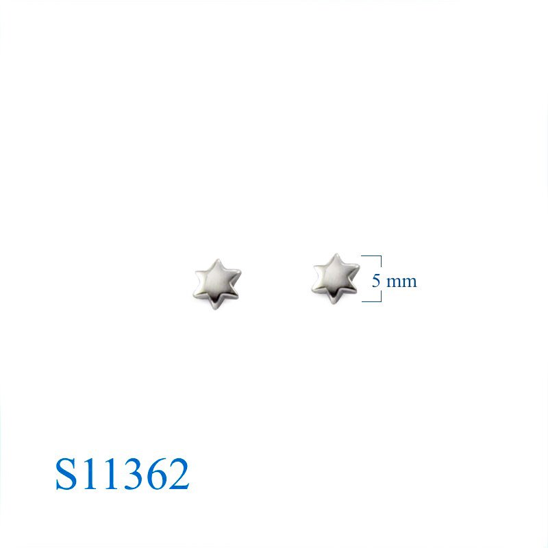 Earrings, Davis star.