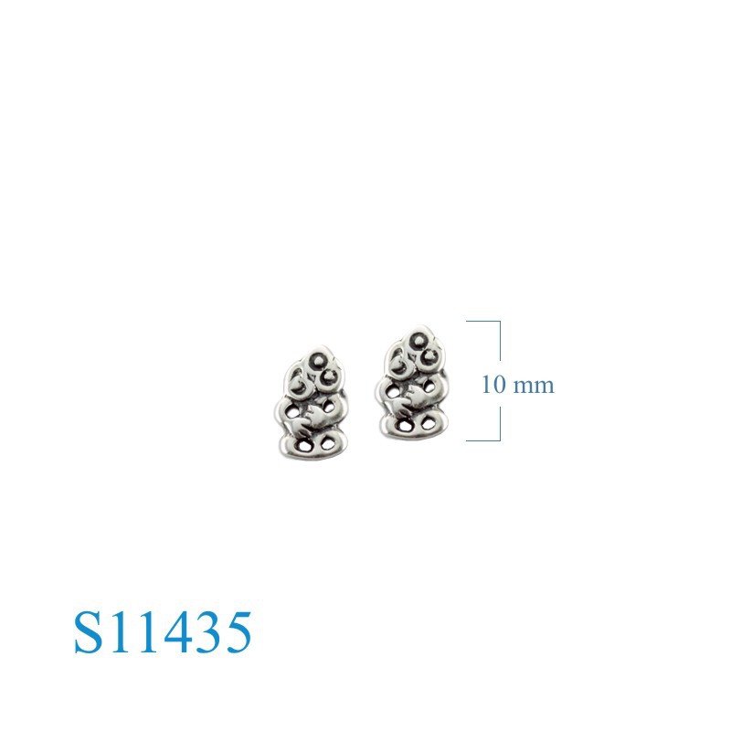 Earrings, Tiki.