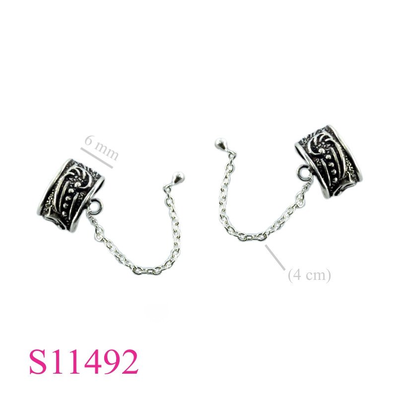 Earrings, ear cuff and ball post.