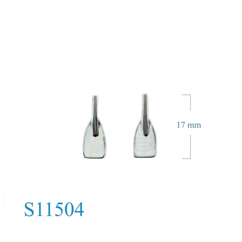 Earrings, 18mm paddles.