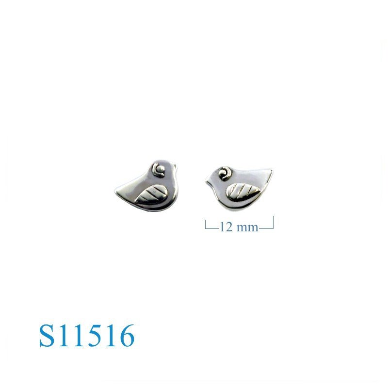 Wing Earrings, Bird Earrings, stripe.