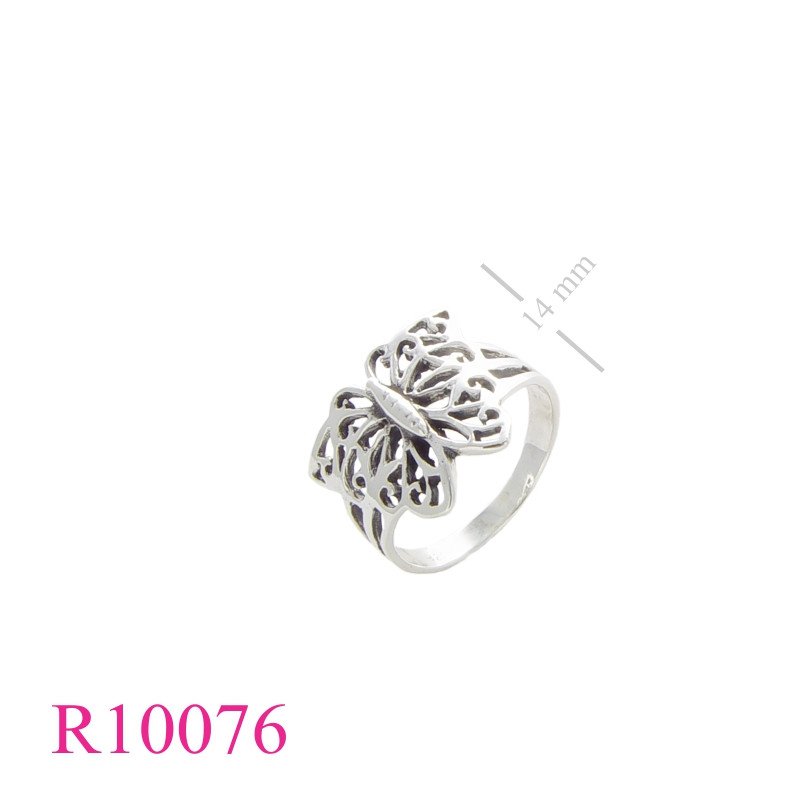 Ring, butterfly.