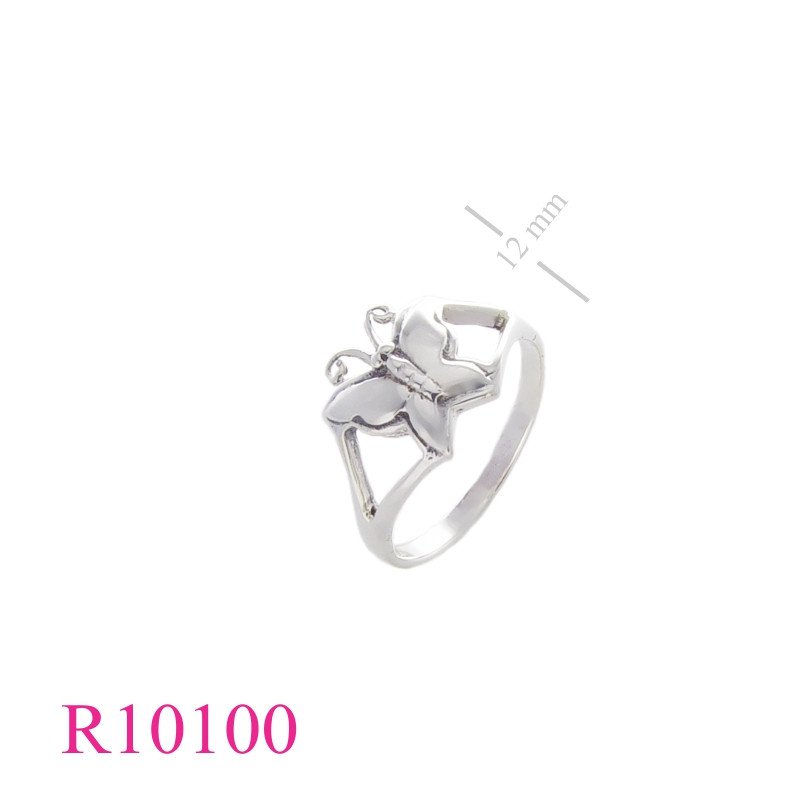 Ring, butterfly.