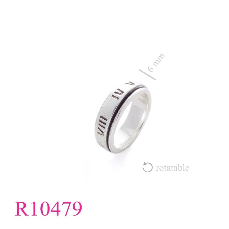 <p>Rotating Ring, Roman number.</p>
