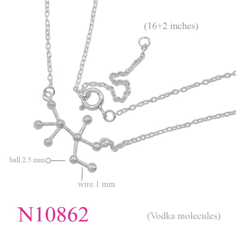 <p>Necklace, 16+2 inches chain and VOD molecule sign.</p>