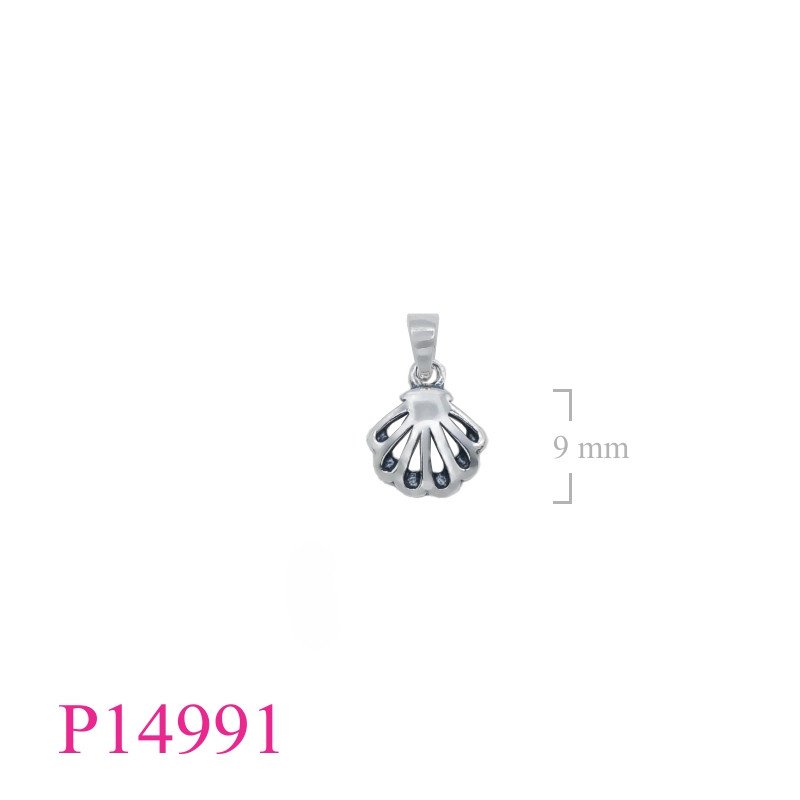 <p>Pendant, 9mm shell</p>