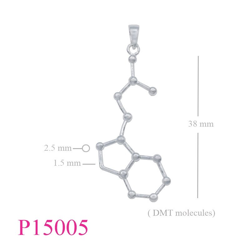 <p>Pendant, DMT molecule sign.</p>