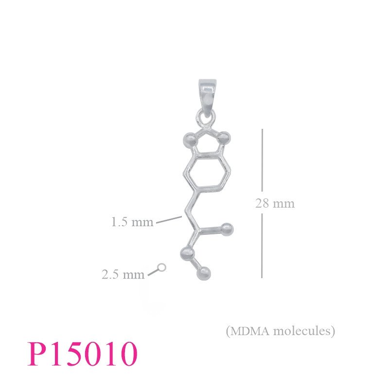 <p>Pendant, MDMA molecule sign.</p>