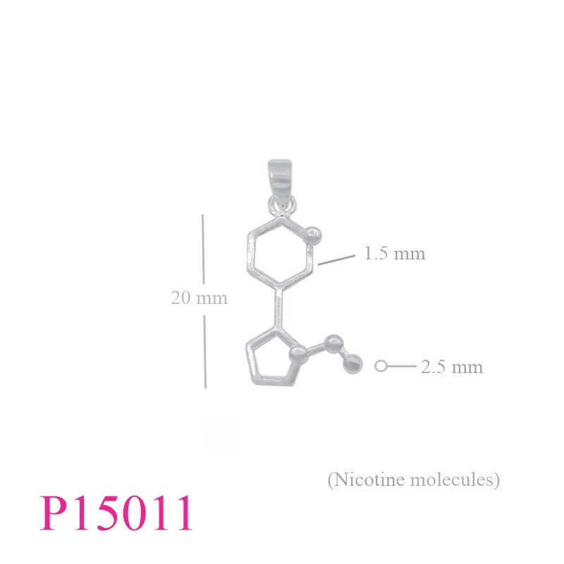 <p>Pendant, NIC molecule sign.</p>