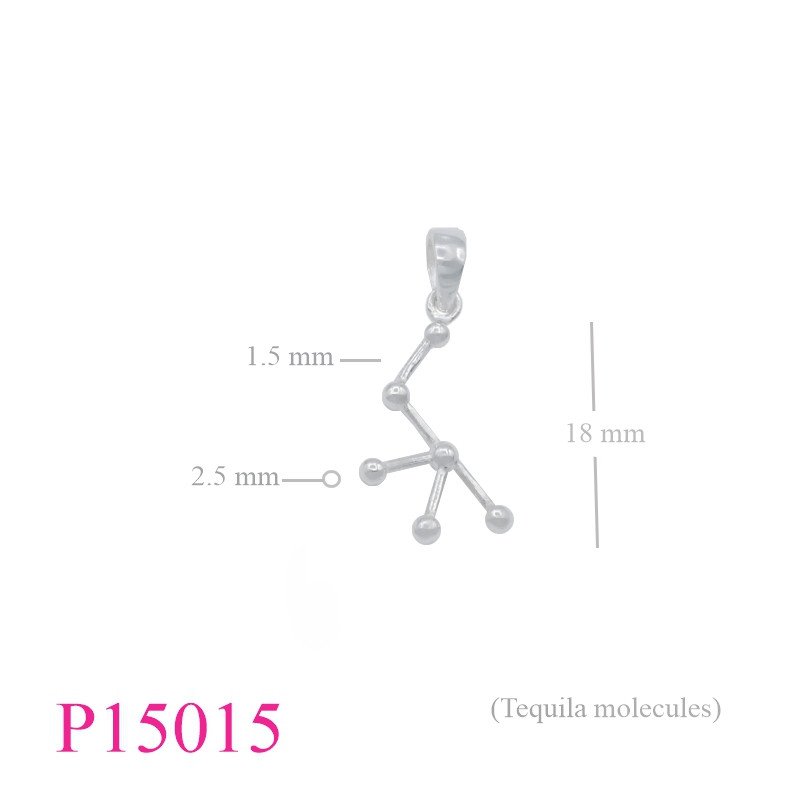 <p>Pendant, TEQ molecule sign.</p>