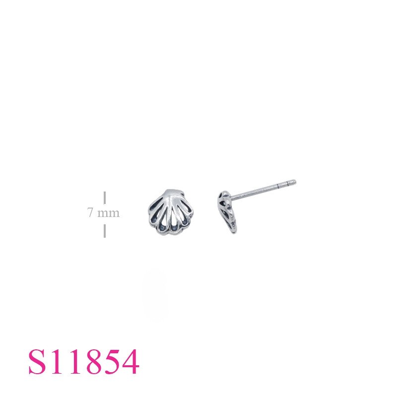 <p>Earrings, 7mm shell.</p>