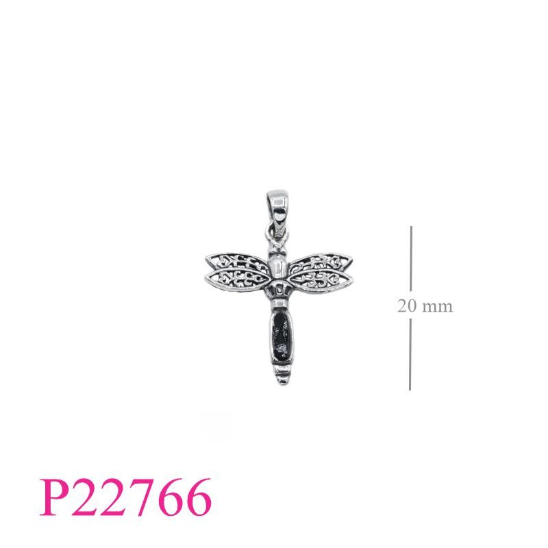 <p>Stone Pendant, dragonfly.</p>