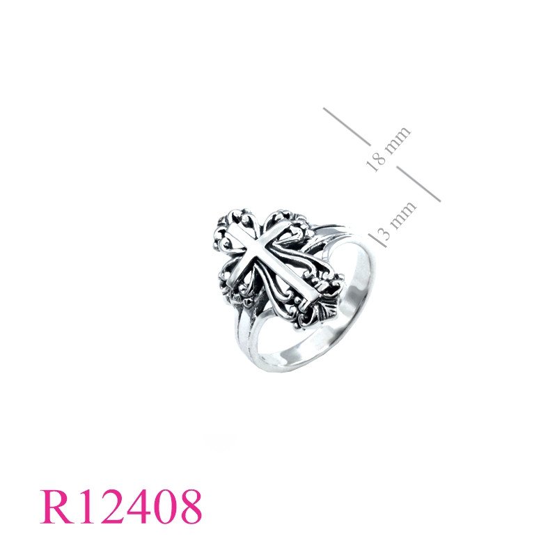 <p>Ring, cross.</p>