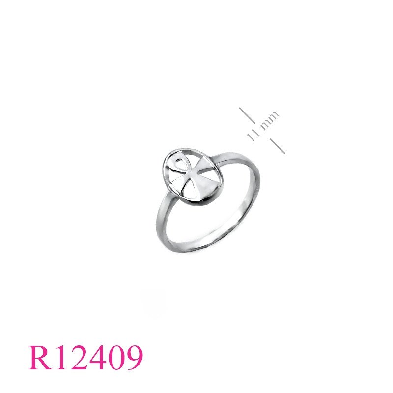 <p>Ring, oval Ankh.</p>