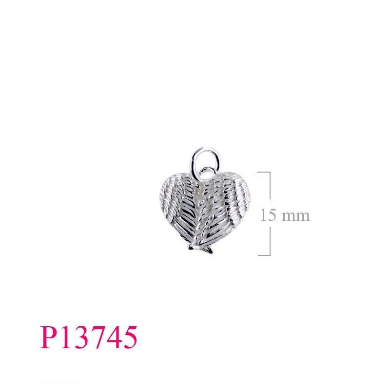 Pendant, angle wings.