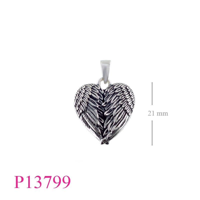 <p>Pendant, angle wings</p>