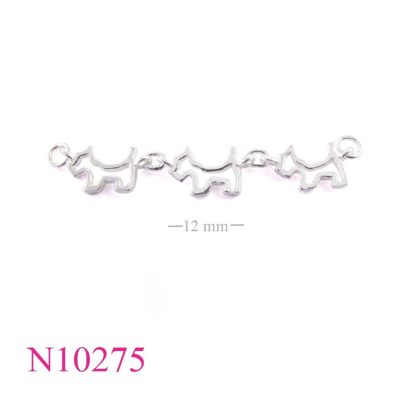 Dog Necklace, 3 dogs No chain.