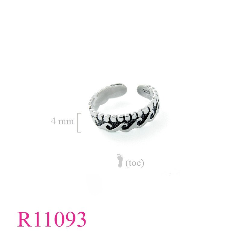 <p>Ring, toe, wave.</p>