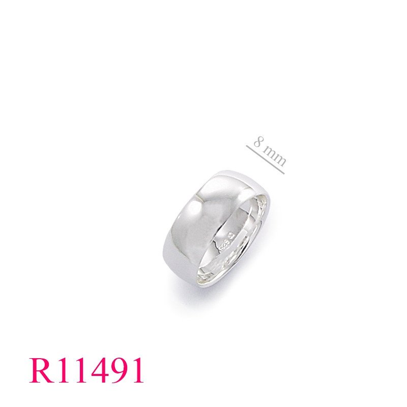 <p>Band Ring, 8mm solid.</p>