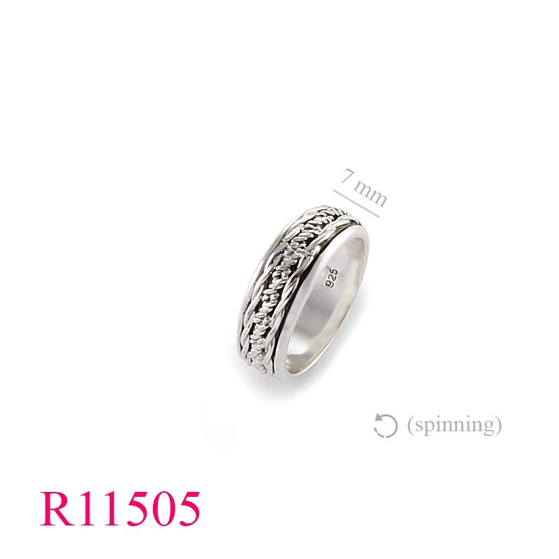 <p>Spinning Ring, hand made design.</p>