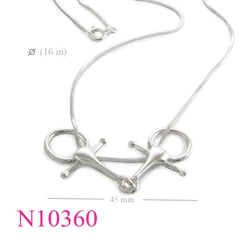 <p>Snake chain Necklace, double bits and 16" squar snake chain.</p>