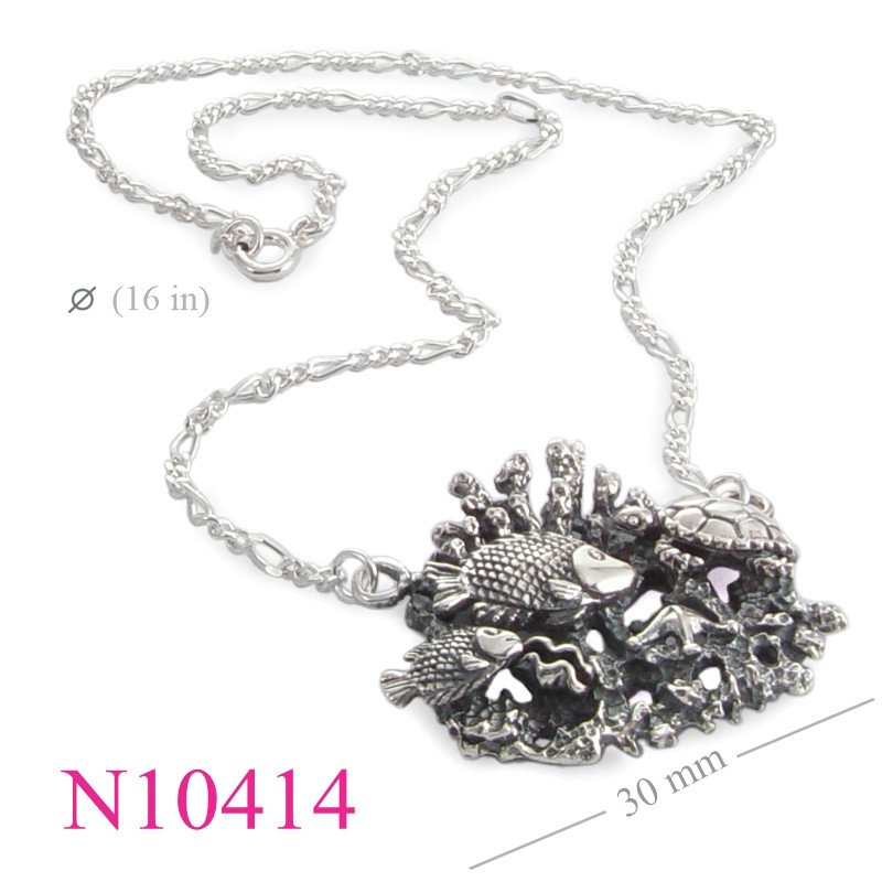 <p>Necklace, sea lives.</p>