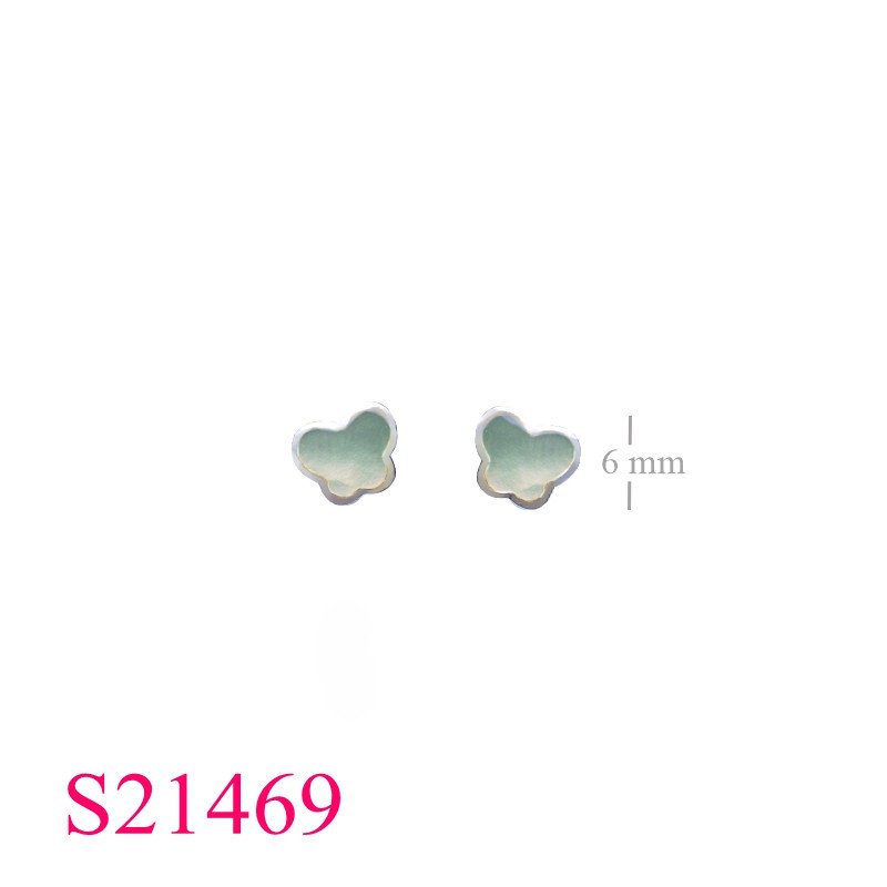 <p>Earrings, butterfly.</p>
