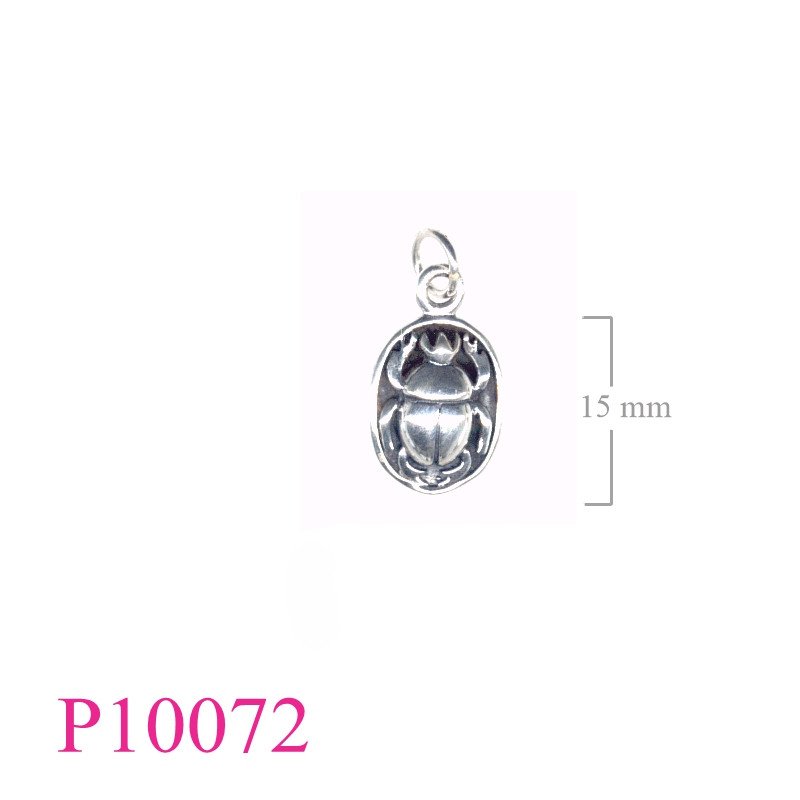 <p>Pendant, Scarab</p>