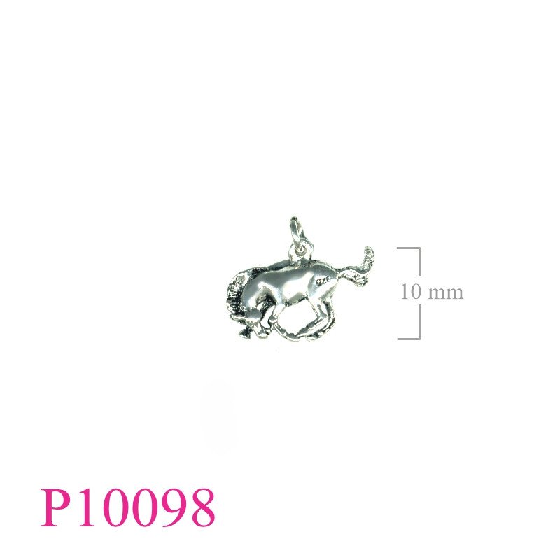 <p>Pendant, horse.</p>