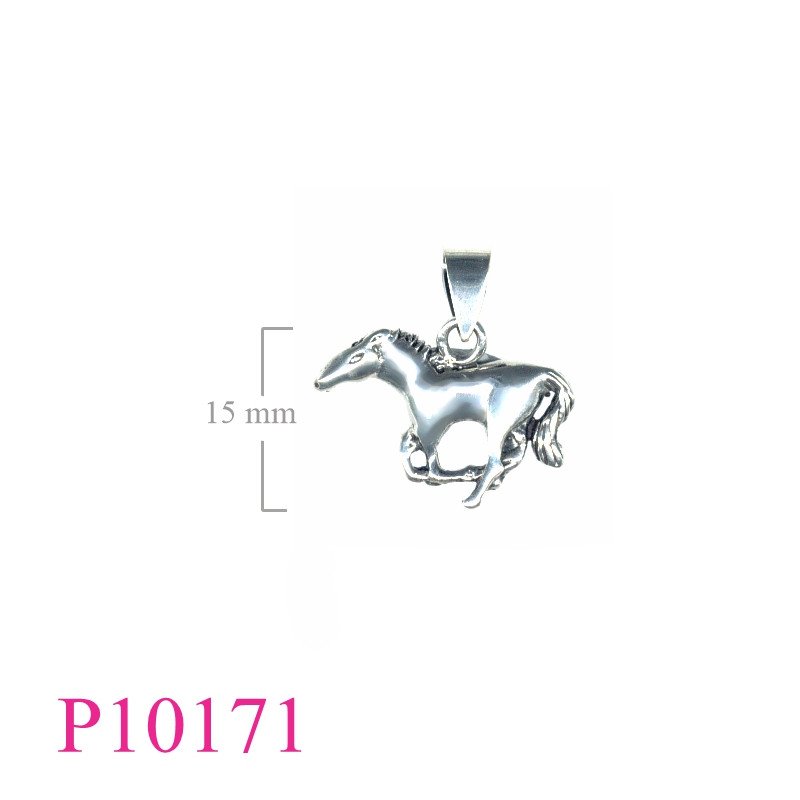 <p>Pendant, running horse.</p>