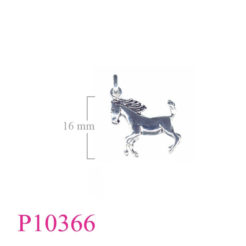 <p>Pendant, wide horse.</p>